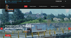 Desktop Screenshot of mudanzassantafe.com.co